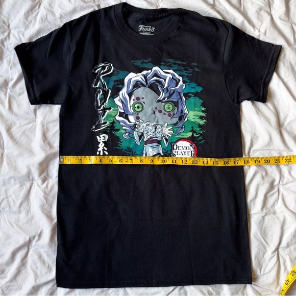 Brand New Funko Pop! Tees Demon Slayer Rui T-Shirt Small GameStop Exclusive - Picture 6 of 6